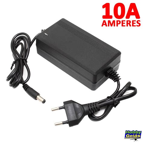 Fonte V A Bivolt V Plug P Para Carregador Imax B Mini V