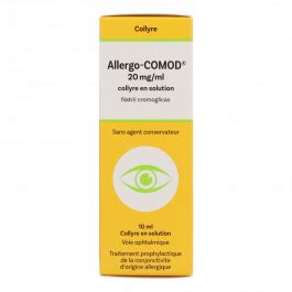 Allergo Comod Collyre Ml Pharmamarket