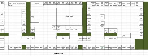 Vendor Map Southern Tequila And Taco Fest