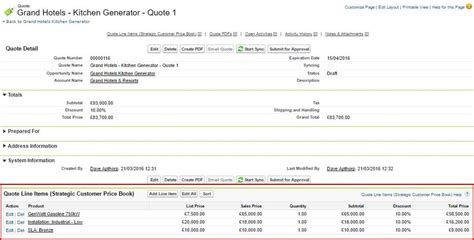 How And Why To Use Salesforce Quotes On Opportunities Gary Smith