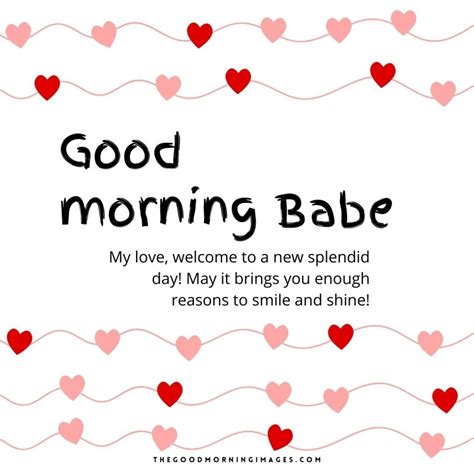 Cute Good Morning Babe Images With Quotes