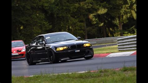 Getting back to the usual pace Nürburgring Nordschleife BMW E46 M3