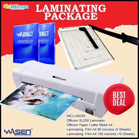 SL200 Laminator A4 Hot And Cold Laminating Machine Document Photo Paper Cards Picture Laminator