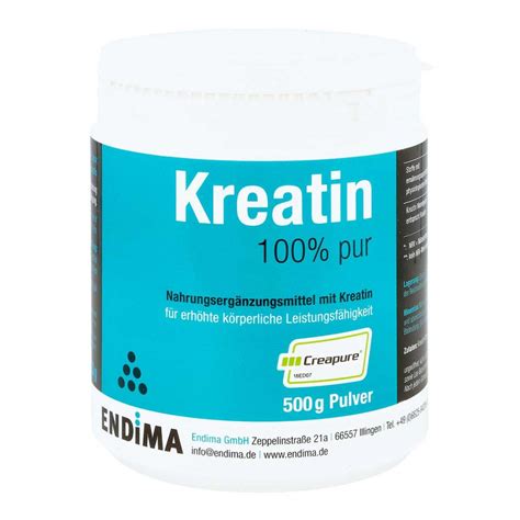 Kreatin 100% Pur Pulver 500 g – Apotheke.de