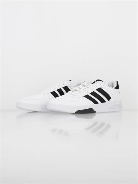 Achetez En Ligne Baskets Courtbeat Blanc Noir Homme Adidas Wimod