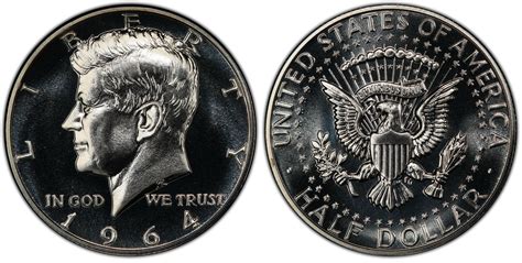 1964 50C (Proof) Kennedy Half Dollar - PCGS CoinFacts