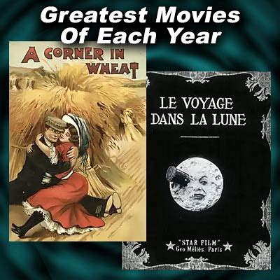 20 Greatest Movies of Each Year 1900s