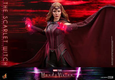 Hot Toys TMS036 汪達與幻視緋紅女巫Scarlet Witch1 6 比例收藏級人偶