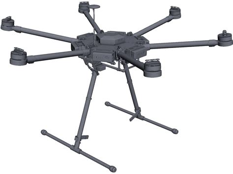 Dji M Drone Cad Model Dcadbrowser