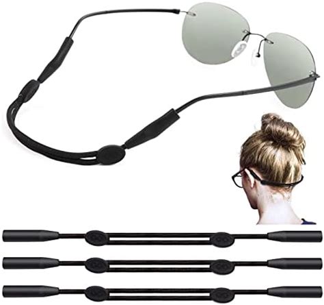 Eirpoot No Tail Adjustable Glasses Straps Universal Glasses Straps For