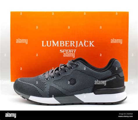 Lumberjack Sport shoes. Sneaker with memory foam isolated on white ...