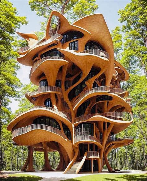 Architecture In Unusual Buildings Treehouse Design Architecture