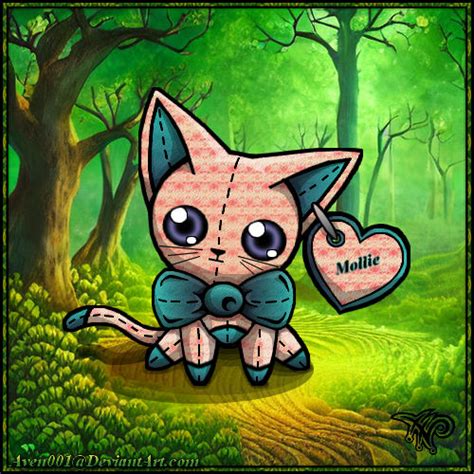 Mollie: The Kitten Plushie by Aven001 on DeviantArt