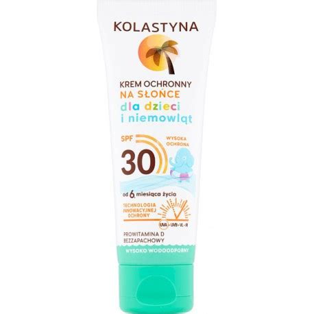 KOLASTYNA krem ochronny na słońce dla dzieci i niemowląt SPF 30 75 ml