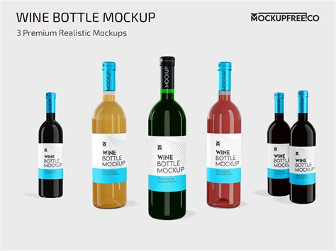 Wine Bottle Mockup on Behance