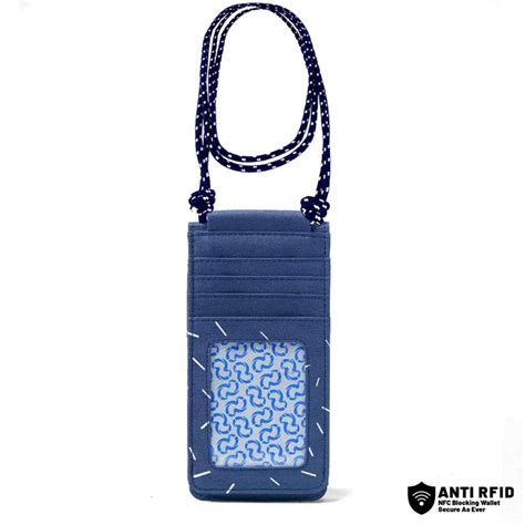 Dale Phone Wallet Sprinkle Navy Wallts