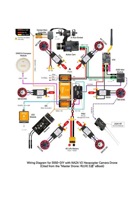 Hexacopter Wiring Diagram - Uploadled