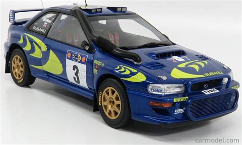 Autoart Scale Subaru Impreza Wrc N Winner Rally Safari