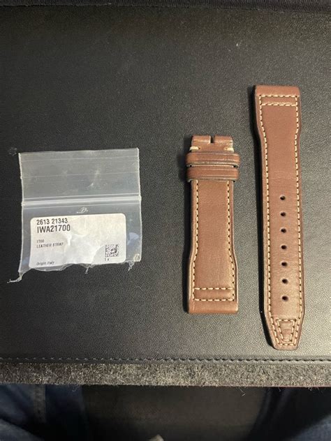 FS: IWC Calf Leather Strap IWA21700 | WatchUSeek Watch Forums