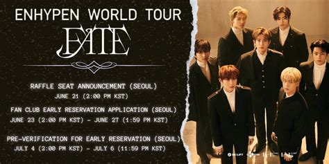 ENHYPEN ASIA On Twitter ENHYPEN WORLD TOUR FATE Please Take Note