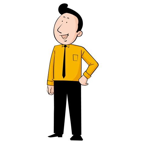 Cartoon Illustration - Happy man png download - 1500*1500 - Free ...