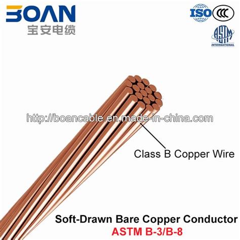 Bcc Soft Drawn Bare Copper Conductor ASTM B3 B8 Arnoldcable