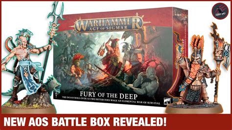 NEW WARHAMMER AGE OF SIGMAR BATTLE BOX FURY OF THE DEEP Idoneth