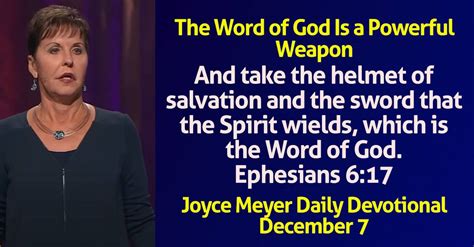 Joyce Meyer Word Of The Day