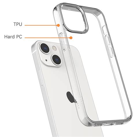 Husa Antisoc NEVOX StyleShell ShockFlex Pentru Apple IPhone 13 Clear