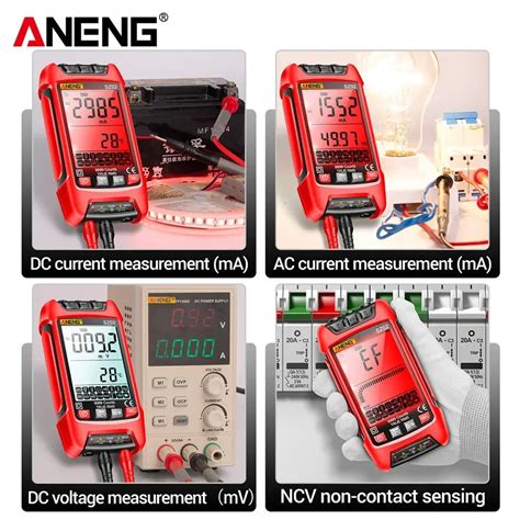 ANENG SZ01 / SZ02 Diode Tester Digital Smart AC/DC Current Voltage Auto ...