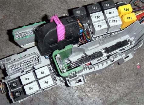 Fuse Box Diagram Vauxhall Ople Corsa C Relay With Assignment And Location