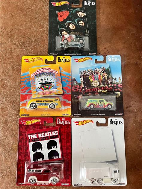 Hot Wheels Beatles Set Hobbies Toys Toys Games On Carousell
