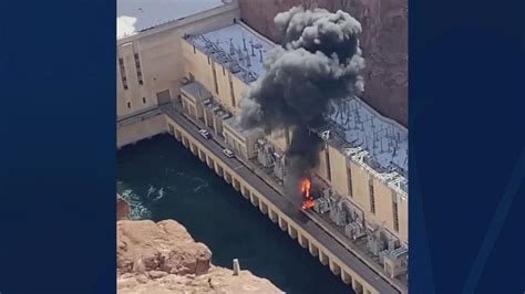 Transformer Catches Fire At Hoover Dam No Injuries Reported