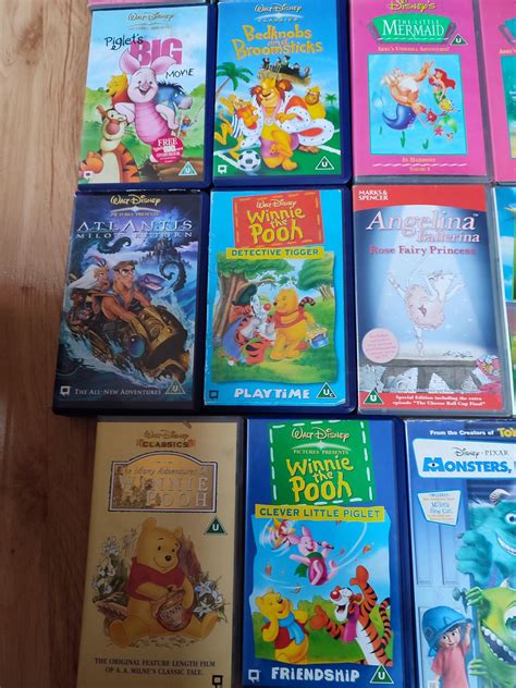 Kasety Wideo Vhs Bajki Disney I Inne Po Angielsku Uwieliny Olx Pl