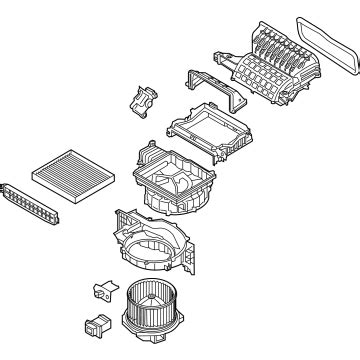 97100Q5040 Genuine Kia Blower Unit