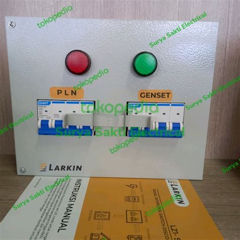 Jual Panel Interlock 3 Phase Chint 4p Switch Handel Ohm Saklar Pln