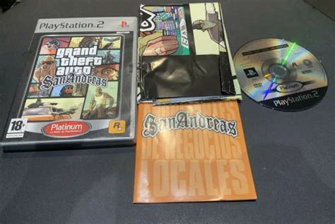 Grand Theft Auto Gta San Andreas With Map Ps Play Station Pal