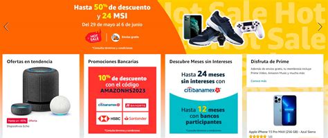 Amazon Hot Sale Cupones Ofertas Y Promociones