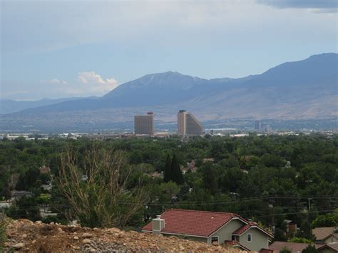 Elevation map of Reno-Sparks, NV, NV, USA - Topographic Map - Altitude Map