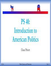 11 Public Opinion and Polarization.pdf - PS 40: Introduction to ... 