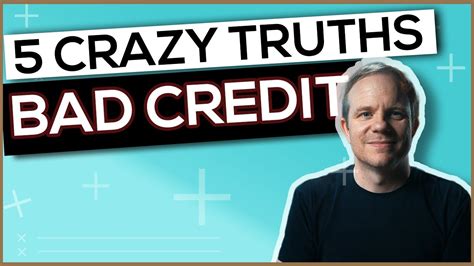 Crazy Truths About Mortgages With Bad Credit Uk Youtube