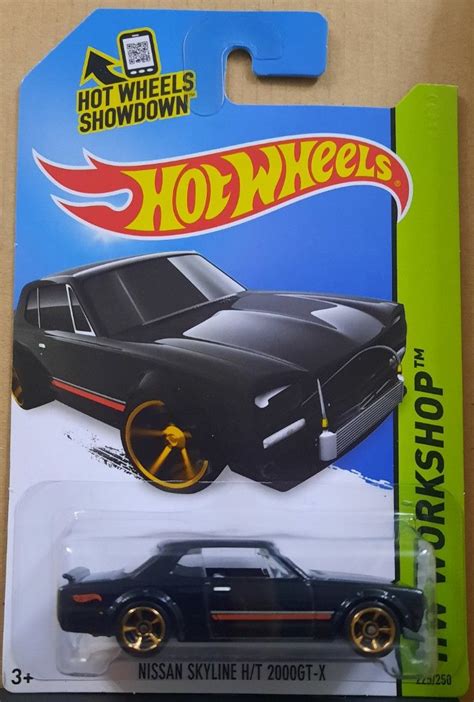 Hot Wheels Nissan Skyline H T 2000 GT X Hako Black Hobbies Toys Toys Games On Carousell
