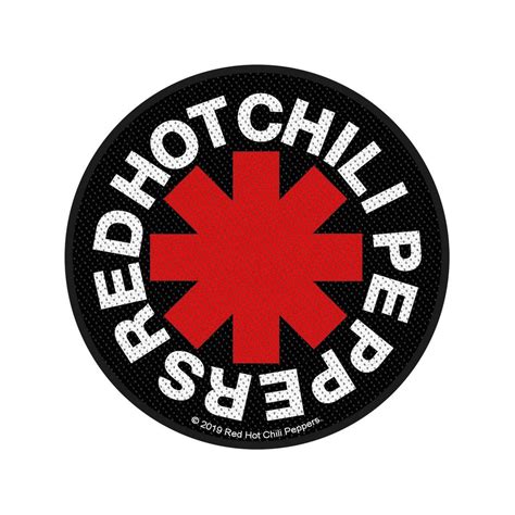 楽天市場RED HOT CHILI PEPPERS レッドホットチリペッパーズ Asterisk ワッペン 公式 オフィシャルPGS