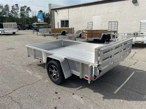 72 X 10 Sport Haven Deluxe Utility Trailer Atp Sides W Bi Fold Ramp