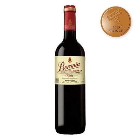 Vin Rouge Beronia Crianza Cl La Cave Cdiscount