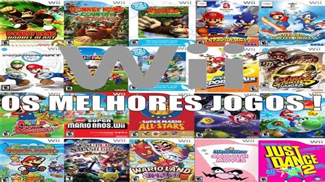 Nintendo Wii Os Melhores Jogos Youtube