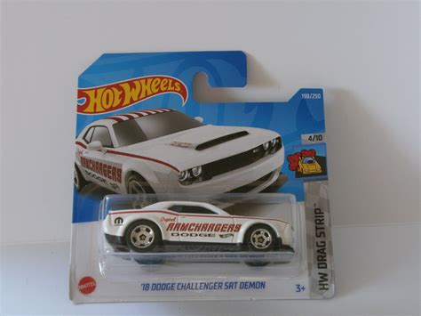 Hot Wheels 18 Dodge Challenger SRT Demon LoTi Toys