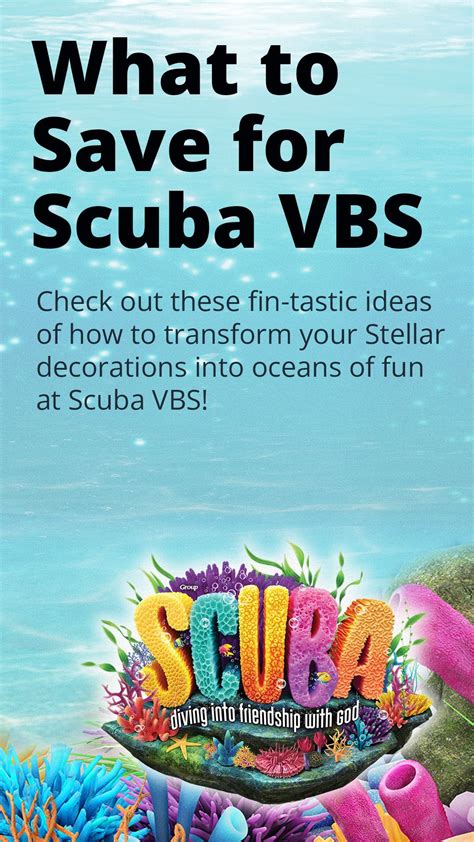 What To Save For Scuba Vbs Artofit