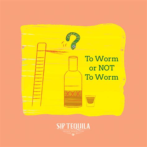 Worm In Tequila To Worm Or Not To Worm