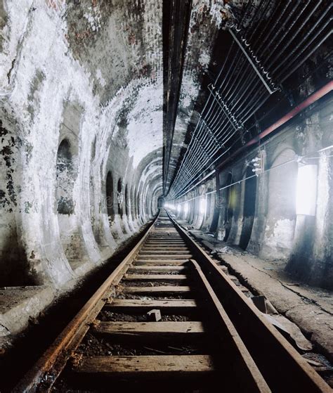 Underground Tunnel and the Railway in New York City, United States ...